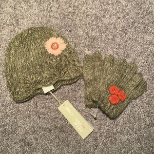 New Confetti Girls Hat & Glove Set